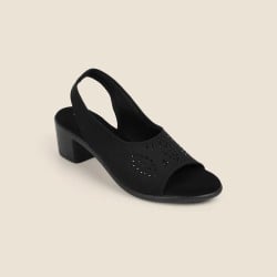 Women Black Casual Sandals
