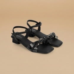 Women Black Casual Sandals