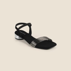 Women Black Casual Sandals