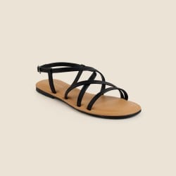 Women Black Casual Gladiators
