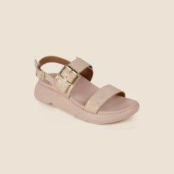 Women Peach Casual Sandals