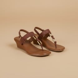Women Tan Casual Sandals