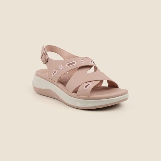 Women Pink Casual Sandals