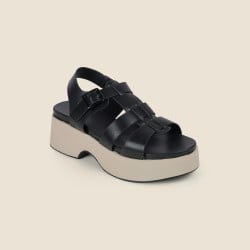 Women Black Casual Sandals
