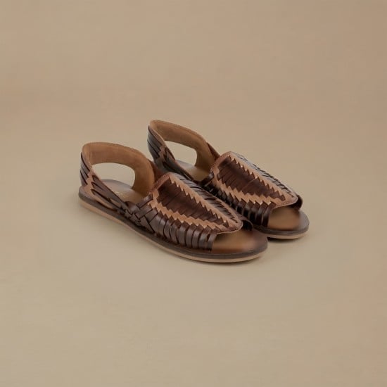 Women Brown Casual Sandals