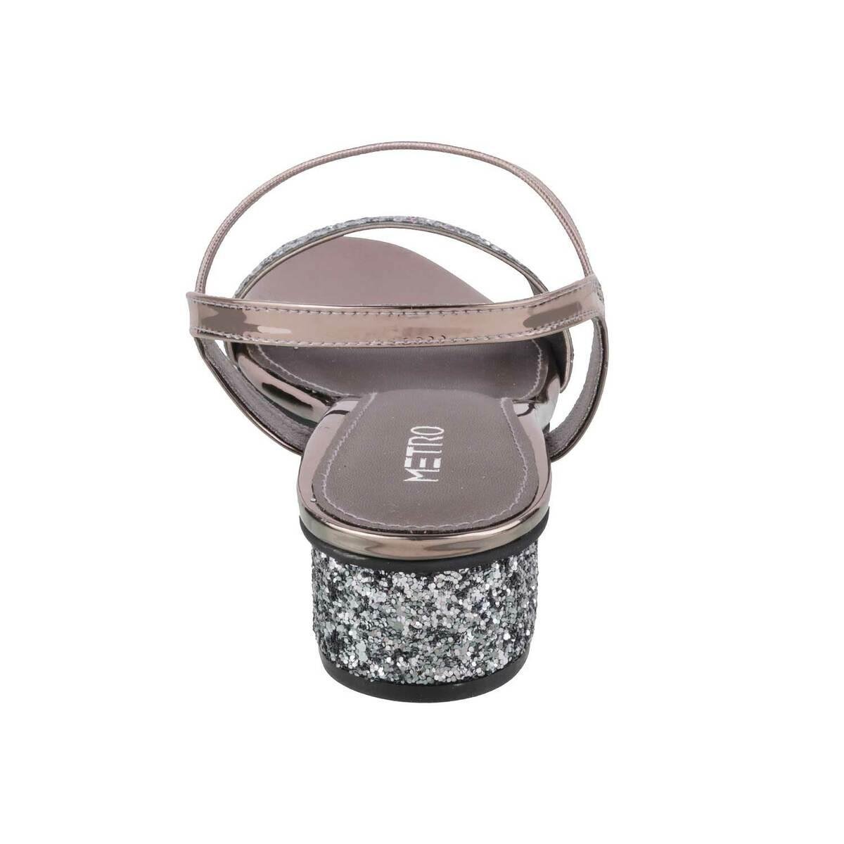 Metro Women Grey Party Sandals(SKU: 33-1377-29-37) Metro Women Grey Party Sandals(SKU: 33-1377-29-37)