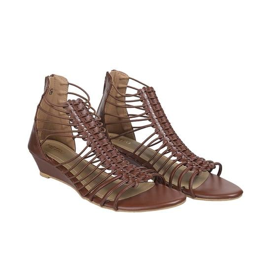 Women Brown Casual Gladiators