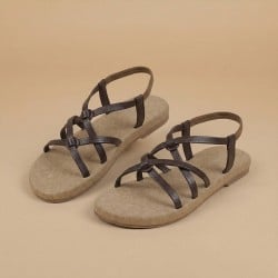 Women Brown Casual Sandals