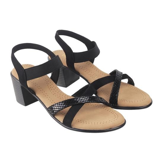 Women Black Casual Sandals