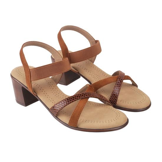 Women Brown Casual Sandals