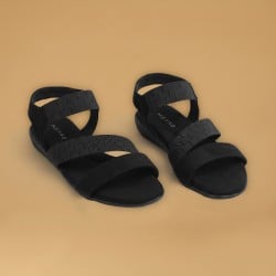 Women Black Casual Sandals