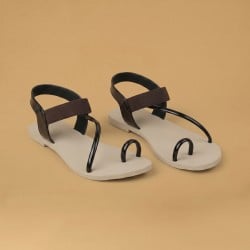 Women Brown Casual Sandals