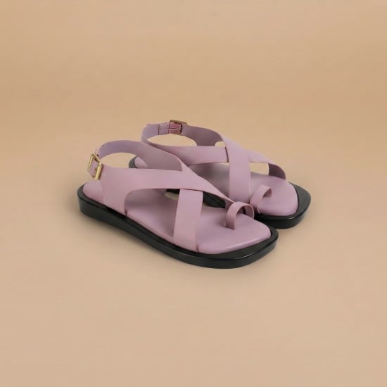 Women Purple Casual Sandals