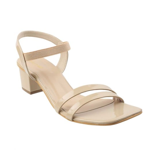 Women Beige Casual Sandals