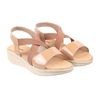 Walkway Women Beige-red Casual Sandals(SKU: 33-209-89-39)