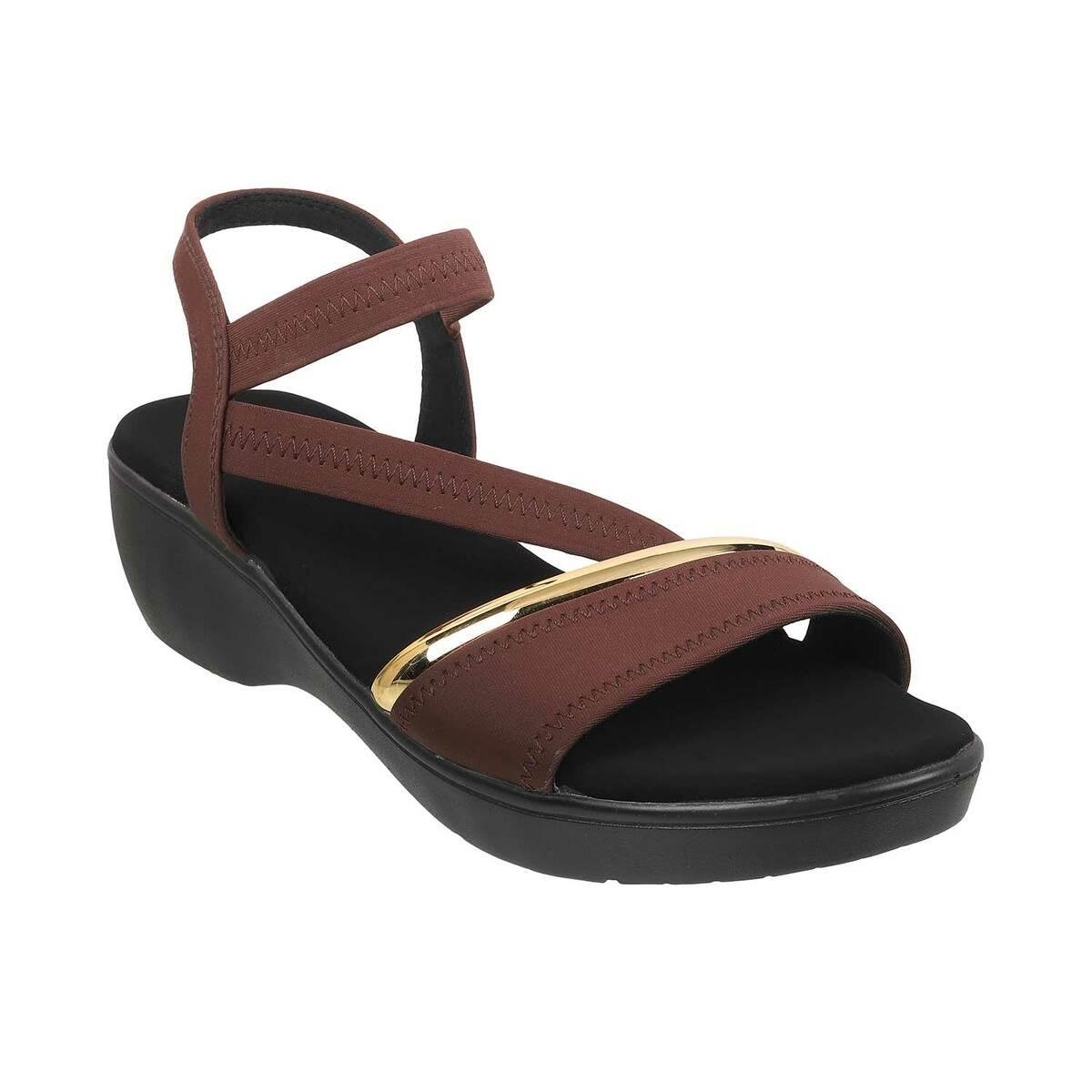 Buy Metro Women Brown Casual Sandals Online SKU 33 213 12 36 Metro Shoes