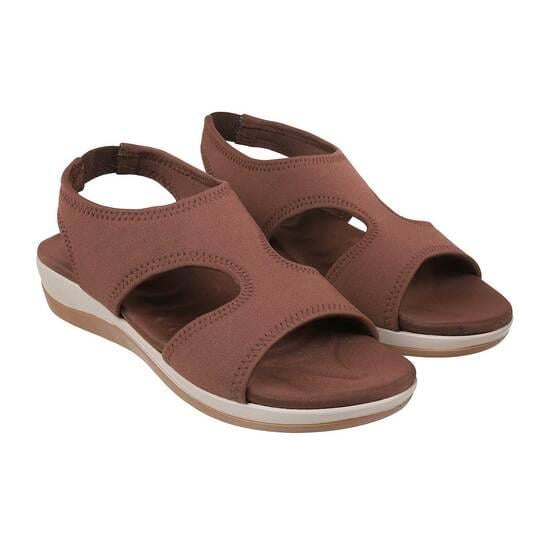 Women Brown Casual Sandals