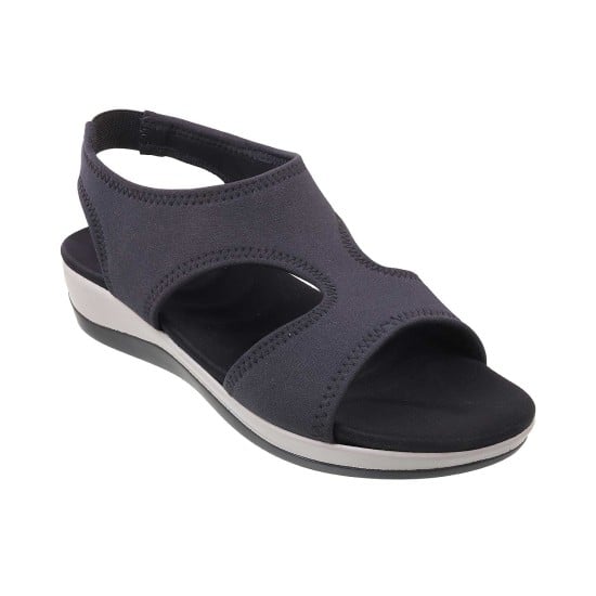 Women Black Casual Sandals