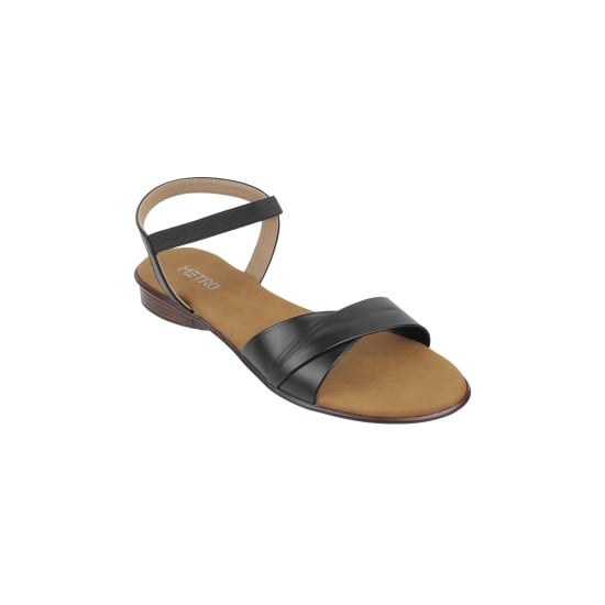 Women Black Casual Sandals