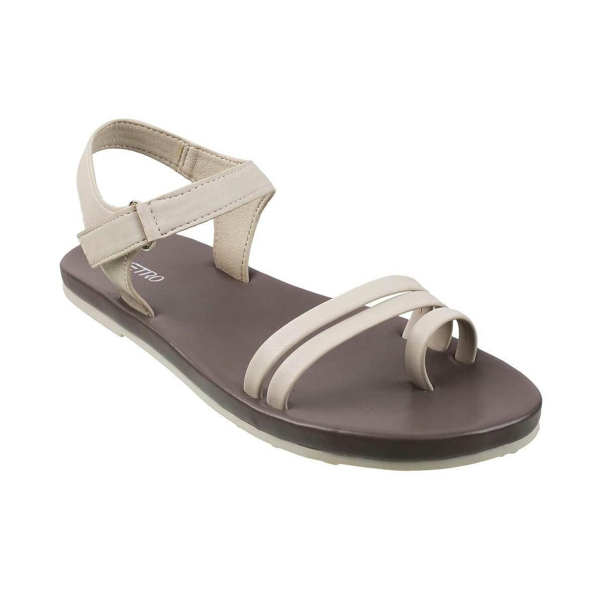 Buy Women Grey Party Sandals Online - Metro Shoes