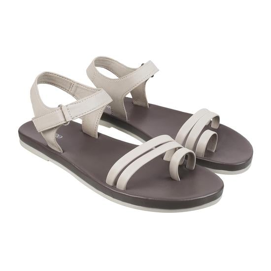 Women Grey Casual Sandals