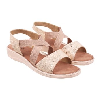 Walkway Women Peach Casual Sandals(SKU: 33-3039-80-37)