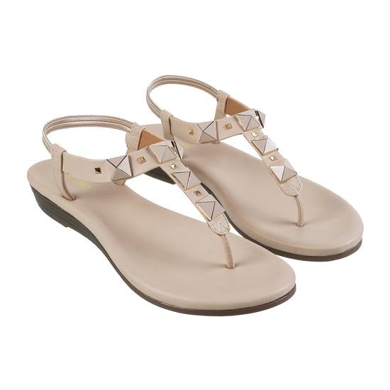 Women Beige Casual Sandals