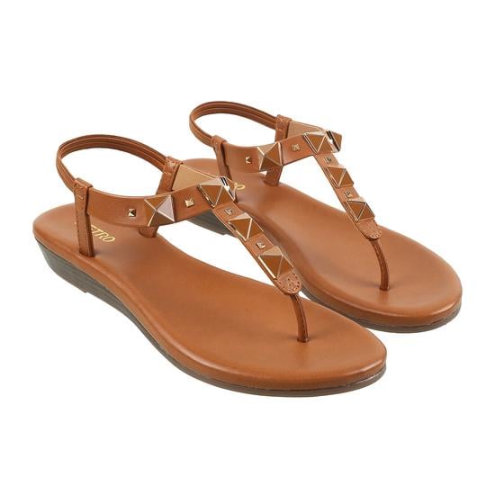 Women Tan Casual Sandals