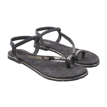 Metro Women Black Casual Sandals(SKU: 33-3054-11-36)