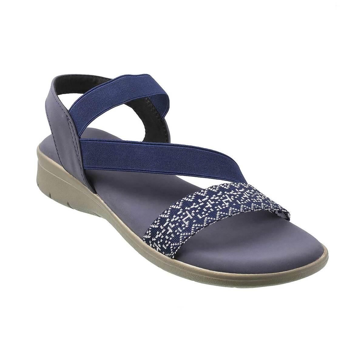 Buy Metro Blue Casual Sandals Online Mochi only INR 1990 –Mochi Shoes