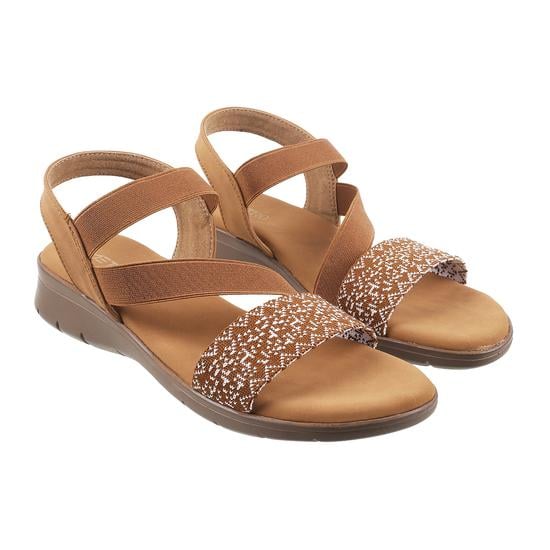 Women Tan Casual Sandals