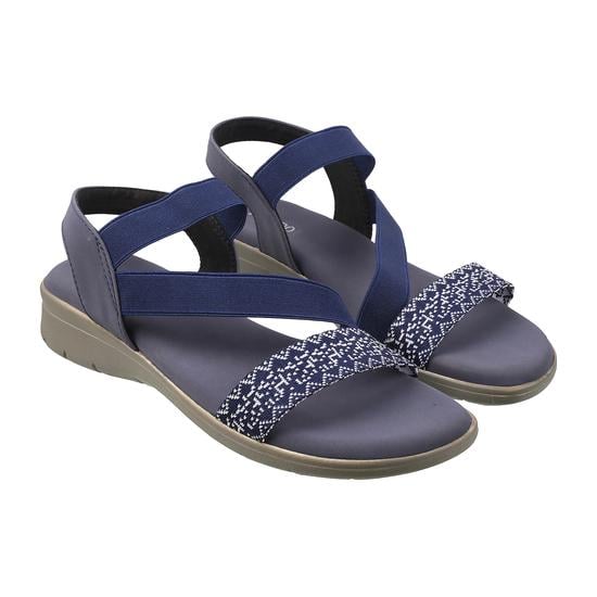 Women Blue Casual Sandals