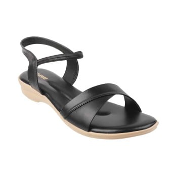 Walkway Women Black Casual Sandals(SKU: 33-3132-11-36)