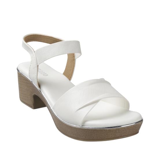 Women White Casual Sandals