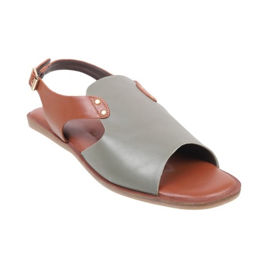 Women Green Casual Sandals