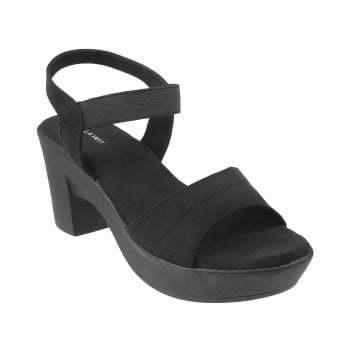 Walkway Women Black Casual Sandals(SKU: 33-3208-11-36)