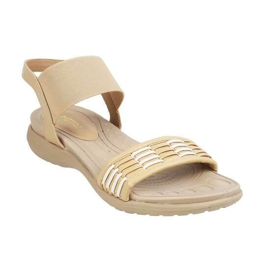 Women Beige Casual Sandals