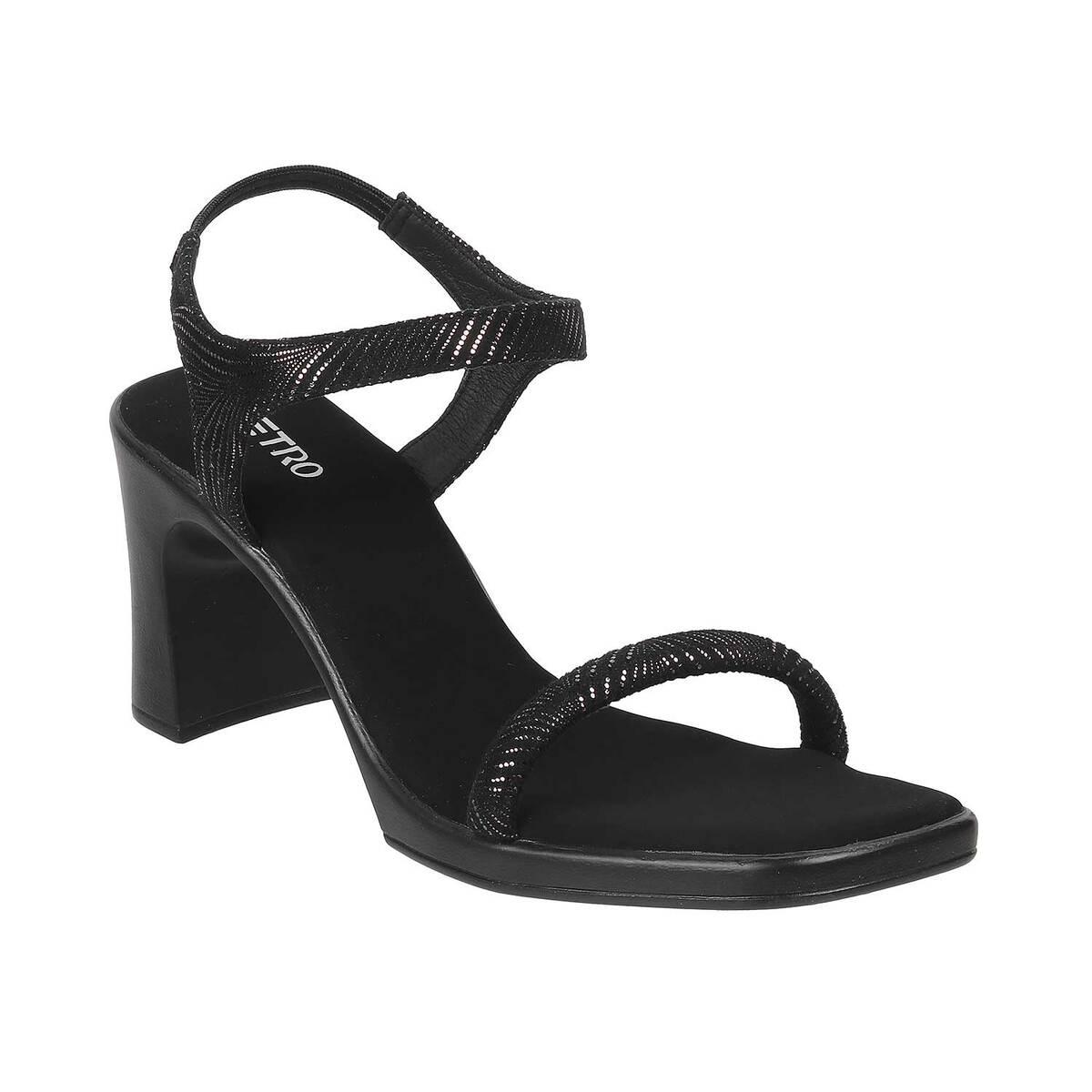 Khadim's Women Black Casual Sandal - UK 3 : Amazon.in: Shoes & Handbags