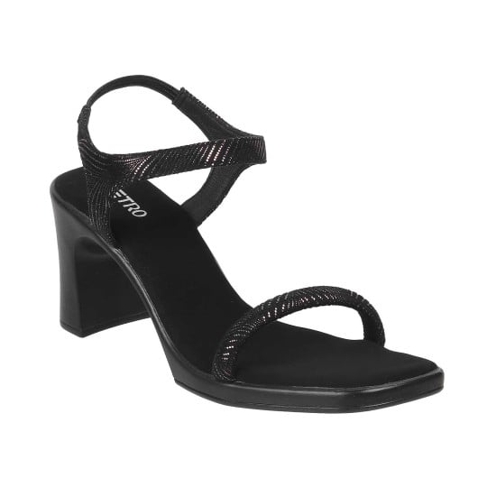 Women Black Casual Sandals