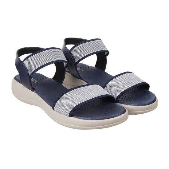 Women Blue Casual Sandals