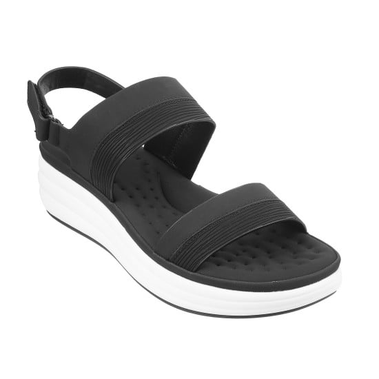 Women Black Casual Sandals