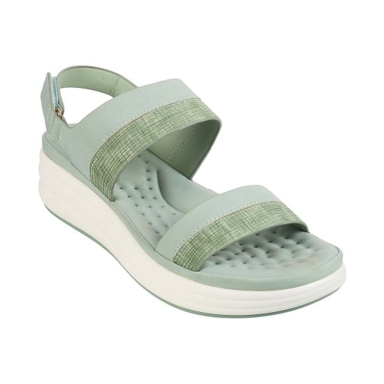 Women Light-Green Casual Sandals