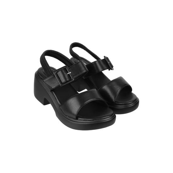 Women Black Casual Sandals