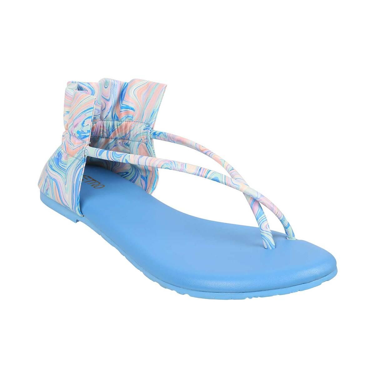 Buy Glitz Toe Post Sandals Online | SKU: 228-228-51-3-Metro Shoes