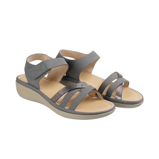 Women Grey Casual Sandals