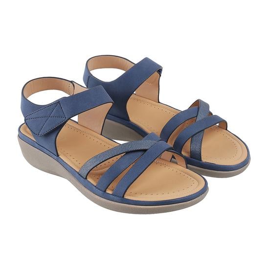 Women Blue Casual Sandals