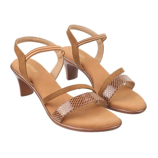 Women Tan Casual Sandals