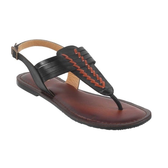 Women Black Casual Sandals
