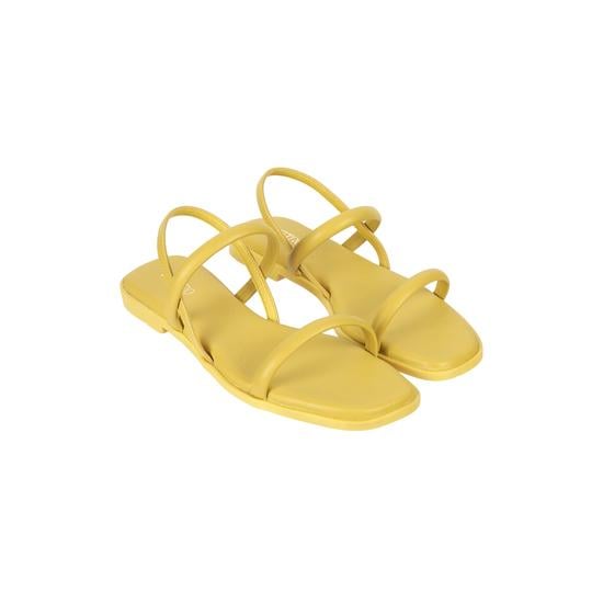 Women Yellow Casual Sandals