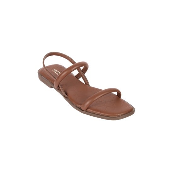 Women Brown Casual Sandals